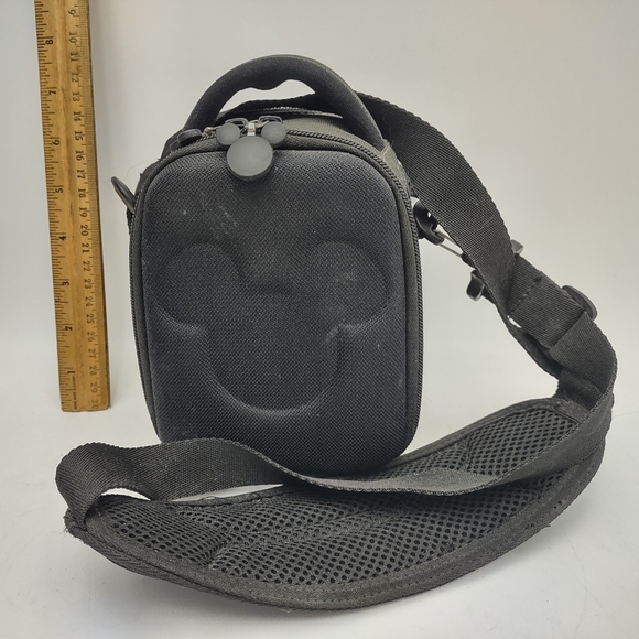 Disney World Parks Mickey Mouse Camera Case Black, Zippered - Picture 12 of 12